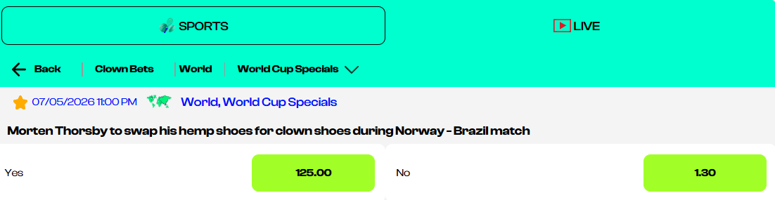 betclown casino sport